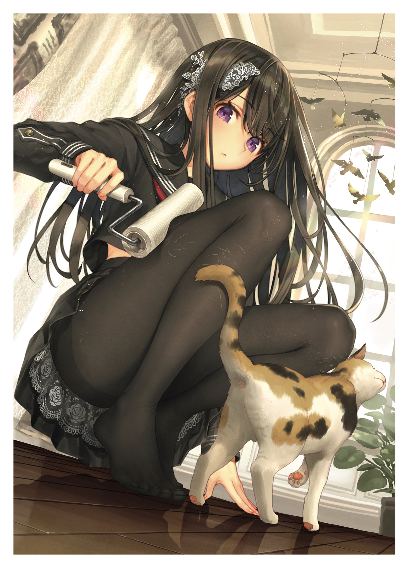 Kawaku Feet Neko Pantyhose Seifu